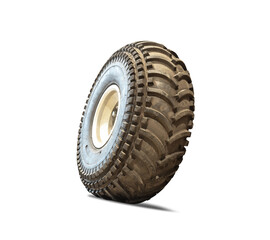 black rubber tyre on the wheel of automotive vehicle