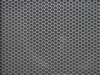 hexagonal mesh pattern with steel wires texture background