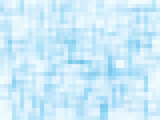geometric square pixel pattern abstract in blue