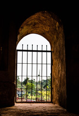 Fototapeta premium Rang ghar sibsagar assam, is a two-storeyed building which once served as the royal sports-pavilion 