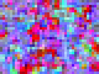 geometric square pixel pattern abstract background in pink blue purple