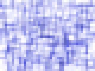 geometric square pixel pattern abstract background in blue
