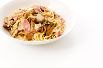 きのこ和風パスタ