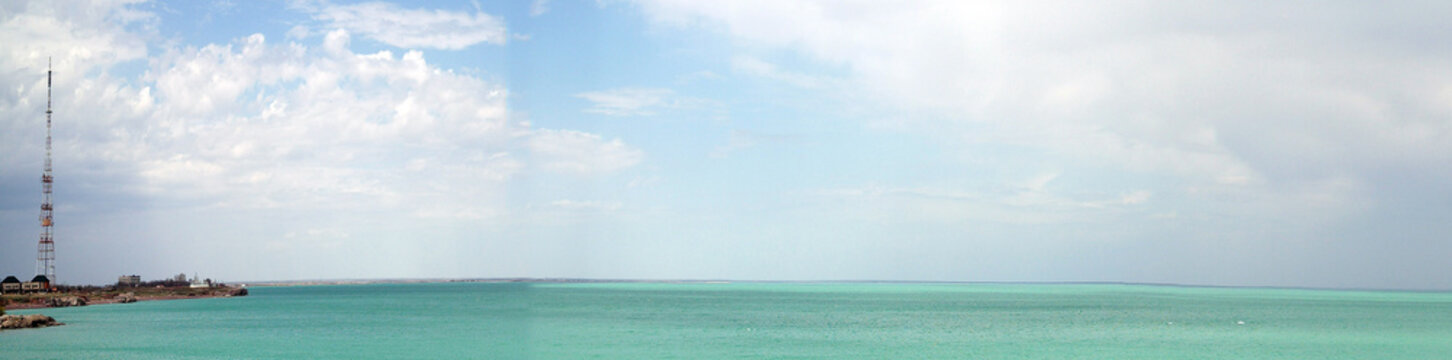 Balkhash lake, central Kazakhstan