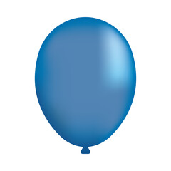 Party and celebration blue balloon vector design