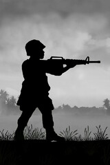 American Soldier Vietnam War
