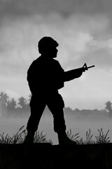 American Soldier Vietnam War
