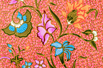 Traditional batik sarong.