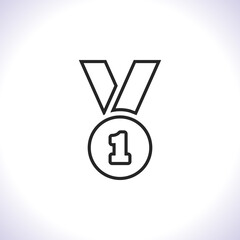 Award Vector icon . Lorem Ipsum Illustration design