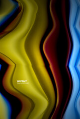 Liquid gradients abstract background, color wave pattern poster design for Wallpaper, Banner, Background, Card, Book Illustration, landing page