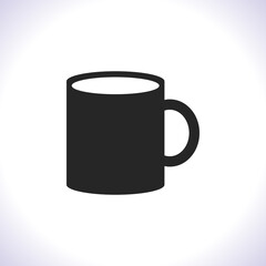 Cup Vector icon . Lorem Ipsum Illustration design