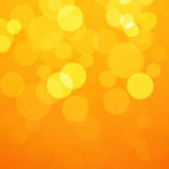 Gold background with bokeh light