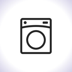 Vector icon Washer 10 EPS . Lorem Ipsum Illustration design