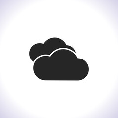Cloud Vector icon . Lorem Ipsum Illustration design