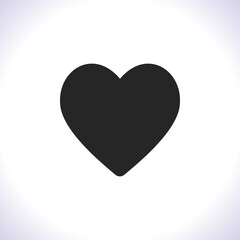 heart Vector icon . Lorem Ipsum Illustration design