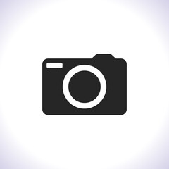 Camera Vector icon . Lorem Ipsum Illustration design
