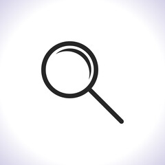 Search Vector icon . Lorem Ipsum Illustration design