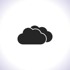 cloud Vector icon . Lorem Ipsum Illustration design