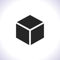 cube Vector icon . Lorem Ipsum Illustration design
