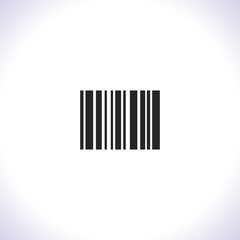 Barcode Vector icon . Lorem Ipsum Illustration design