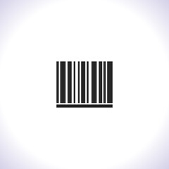 Barcode Vector icon . Lorem Ipsum Illustration design