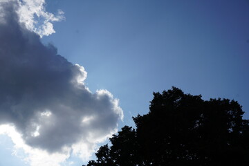 clouds in the sky