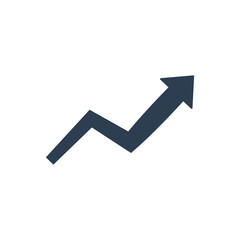 Business growth report icon