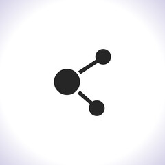 Business Network vector icon . Lorem Ipsum Illustration design