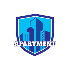 apartment logo , city building logo