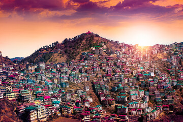 Shimla is the capital of the northern Indian state of Himachal Pradesh, in the Himalayan foothills
