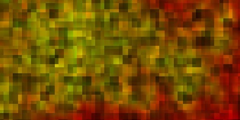 Light Orange vector background in polygonal style.