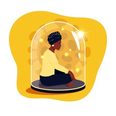 social isolation communication of people during a pandemic