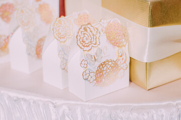 Gifts for guests from the bride and groom as a keepsake