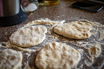 Pitta Bread Making