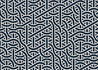 Colour Hexagon Tile Connection art background design illustration