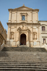 Fototapeta na wymiar Facade of San Francesco church