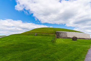 UNESCO World Heritage Site at Newgrange in Ireland