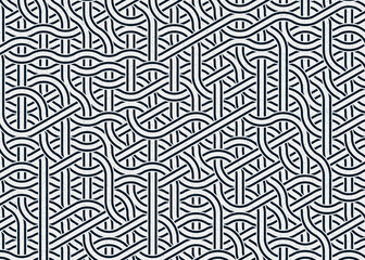 Colour Hexagon Tile Connection art background design illustration