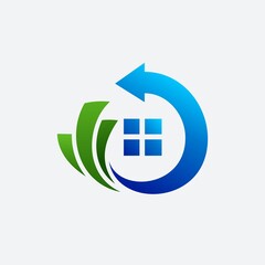 Home loan logo design