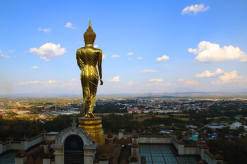 Buddha statues and views in Nan, Thailand