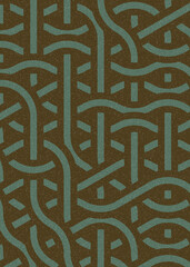 Colour Hexagon Tile Connection art background design illustration