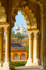 Fototapeta premium Agra Red fort, India