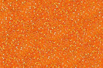 Orange glitter texture christmas abstract background. Background and wallpaper.