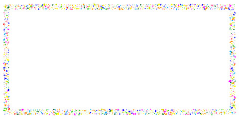 Rainbow Random Spot Confetti © tamaraluiza