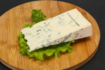 Italian traditional gorgonzola soft cheese
