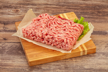 Minced meat - pork and beef