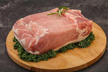 Pork meat piece for cooking