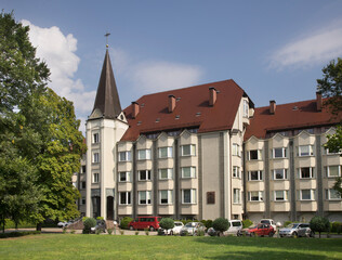 Fototapeta na wymiar Archbishop seminary in Poznan. Poland