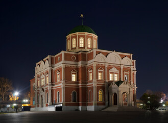 Fototapeta na wymiar Epiphany cathedral in Tula kremlin. Russia