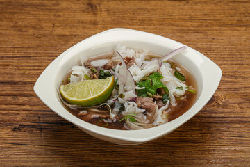 Vietnamese cuisine - Pho Bo soup